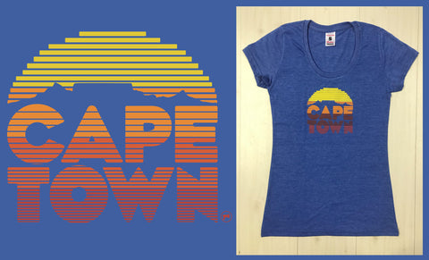 Cape Town Sunset Ladies T-shirt